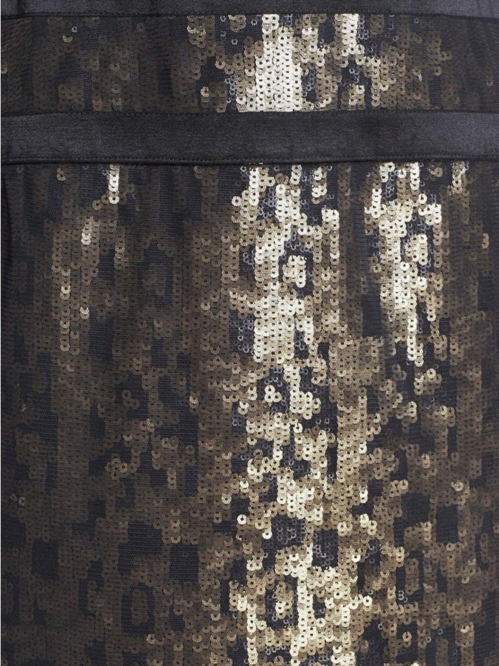 Tadashi Shoji Sequin Illusion cocktail dress Sz 6 - Picture 5 of 13